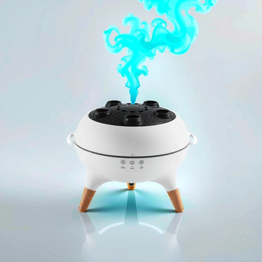 AuroraFlow Kinetic Jellyfish Humidifier